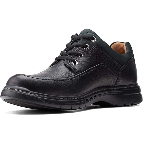 NWT Clarks Men's Un Brawley Lace Oxford Black C 14